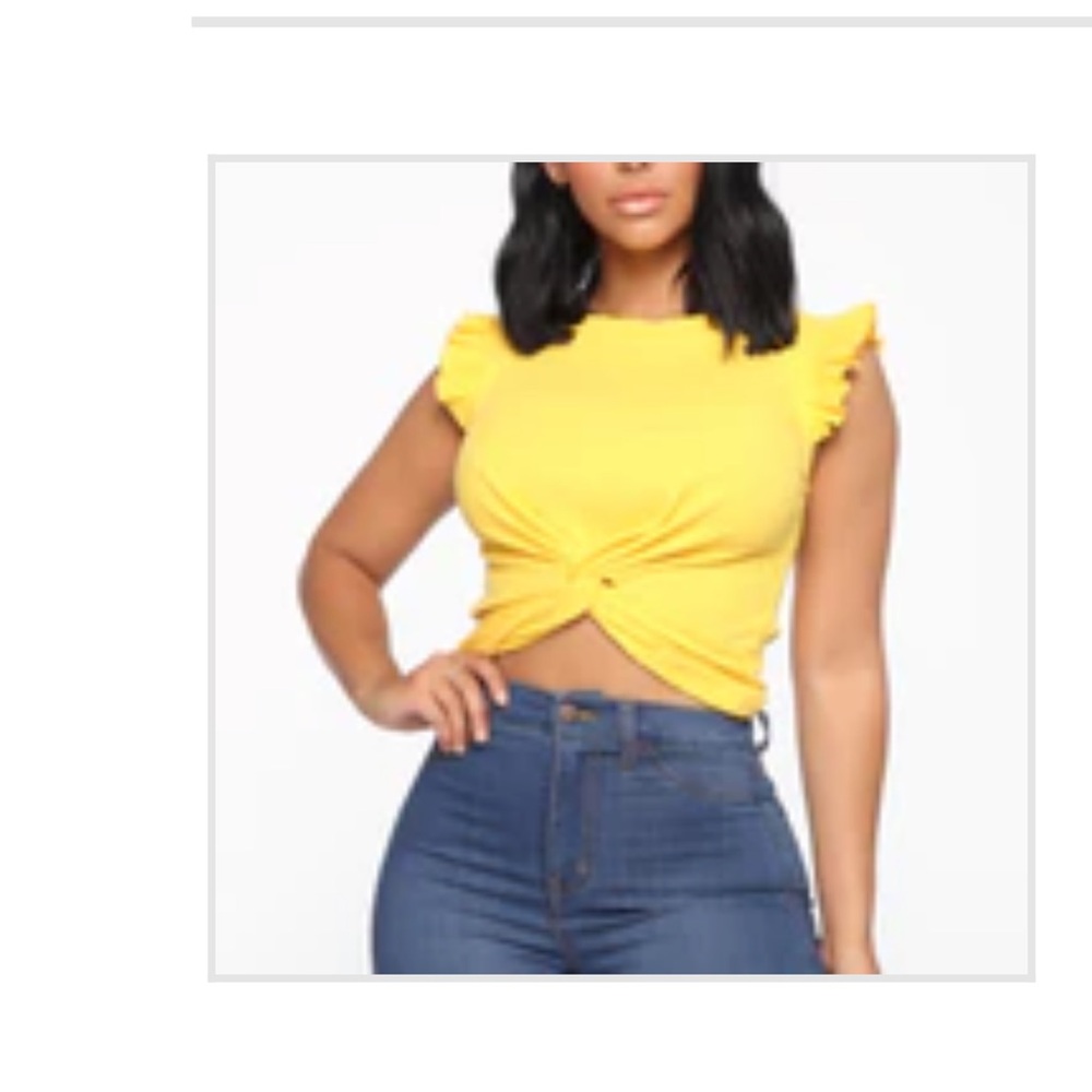 Keyshia ruffle top fashionova